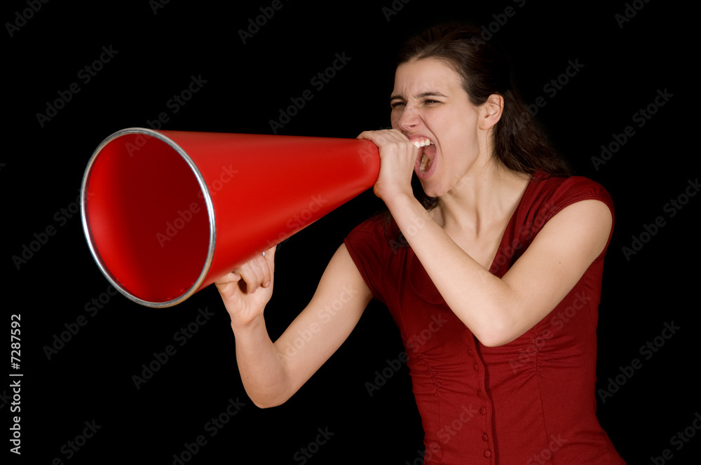 Red Megaphone
