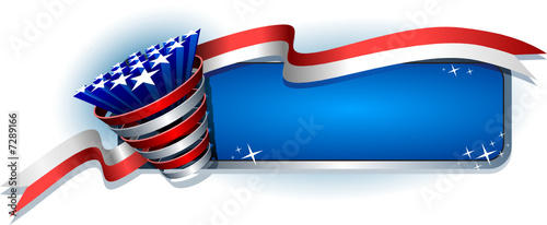 Patriotic banner