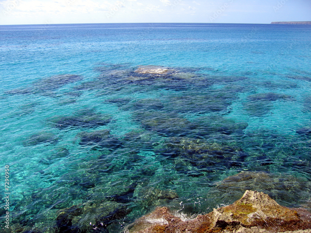 Obraz premium Formentera Es Calo d'Es Mort