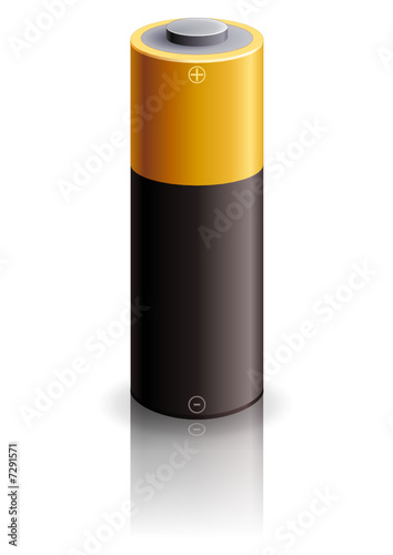 Pile AA bronze (reflet)