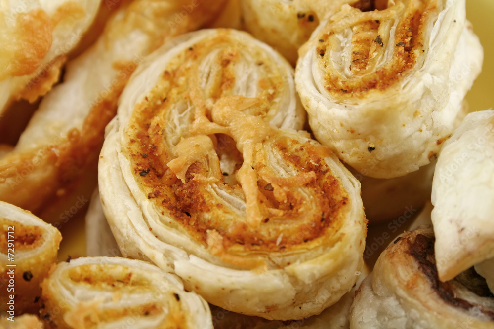 Pesto And Parmesan Pastries