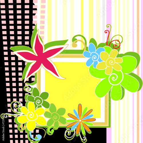floral frame