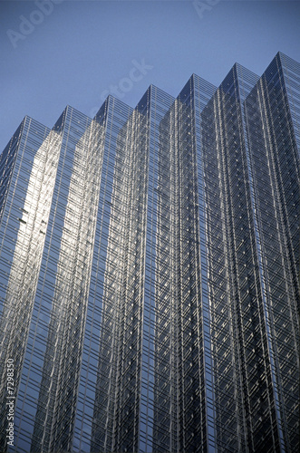 Detail of modern skyscraper