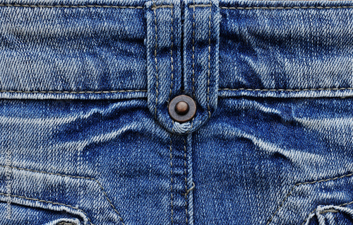 Denim jeans detail
