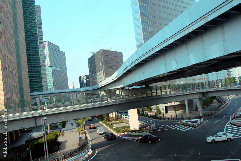 Fototapeta premium Tokio, dzielnica Ginza