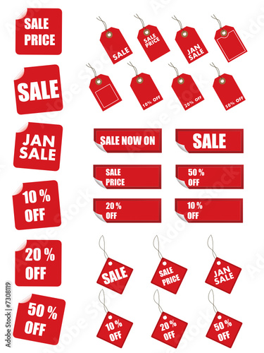 Price tag collection