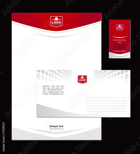 Corporate Identity Template Vector 4
