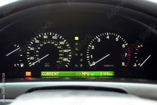 Car Speedo Display