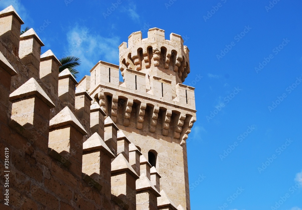 Castle in Palma de Maljorca