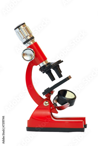red microscope