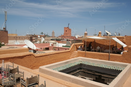 Obraz na płótnie Toits de Marrakech