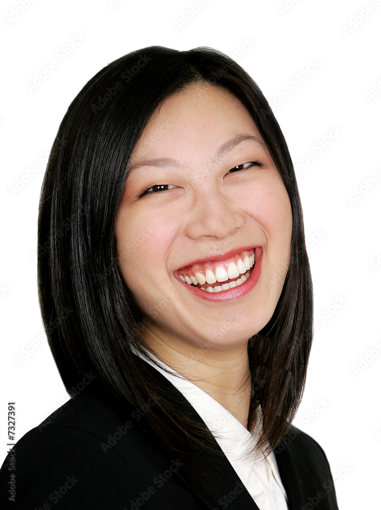 asian business woman smiling asian business woman smiling