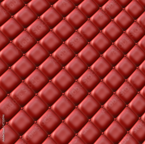 Red leather surface