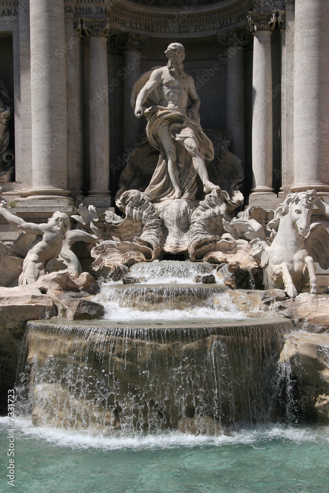 Rome, Trevi fountain