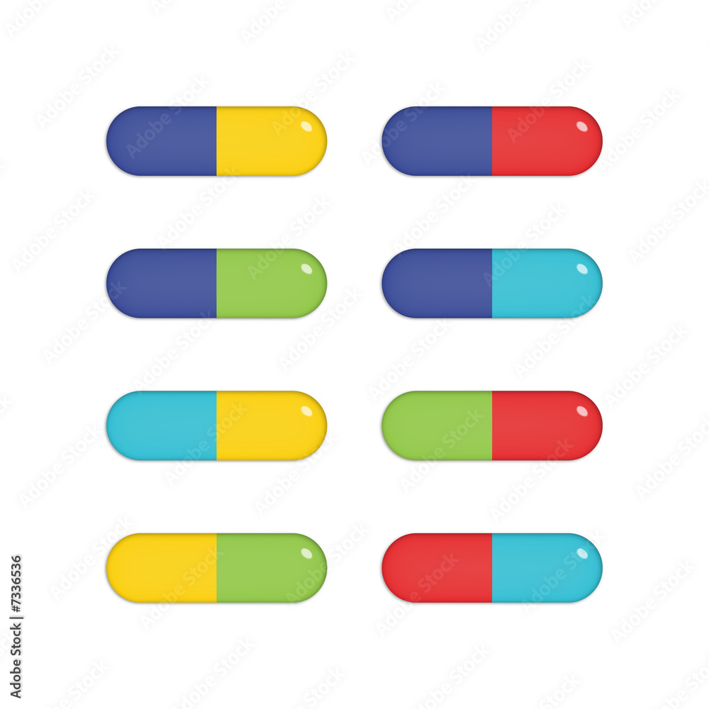 Eight capsules Eight capsules