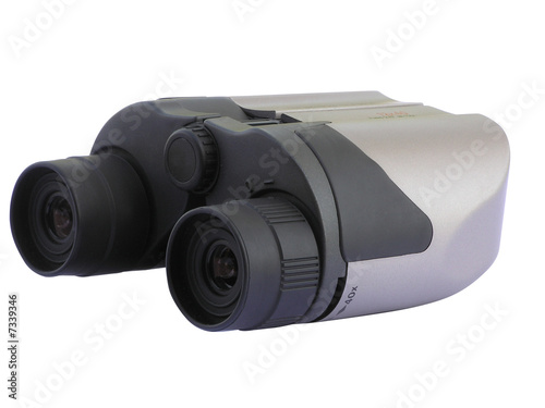 1587 - Paire de jumelles (tracé de détourage inclus)