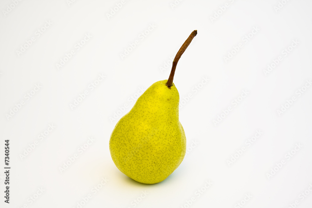 apple and pear isolated on white background apple and pear isolated on white background