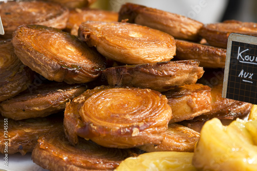 Obraz na płótnie Kouign aman w salonie