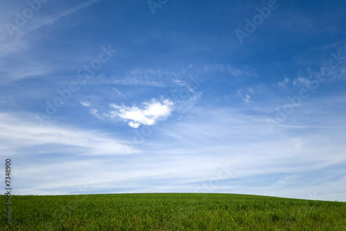 horizon ,ciel et nuages