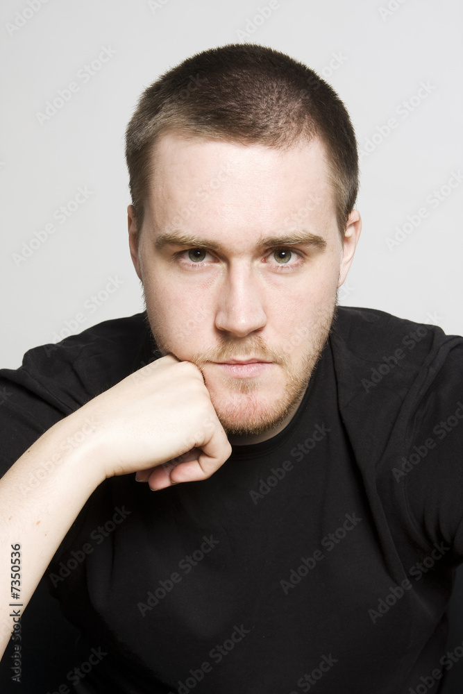 young man portrait young man portrait
