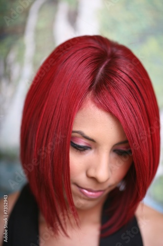 Salon Style Hair Cut - Red Hair