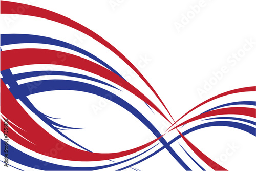 Abstract background in red white and blue us colors