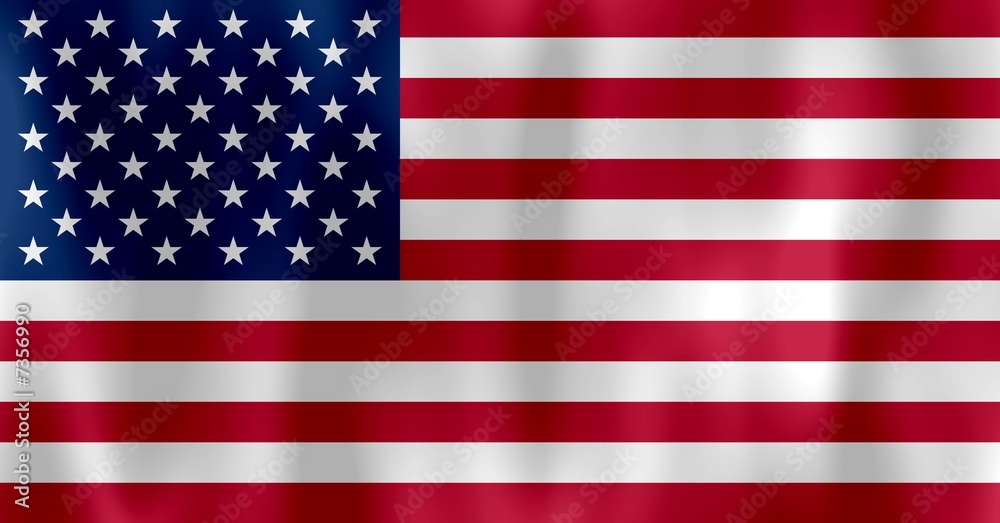 Naklejka premium drapeau états-unis usa flag