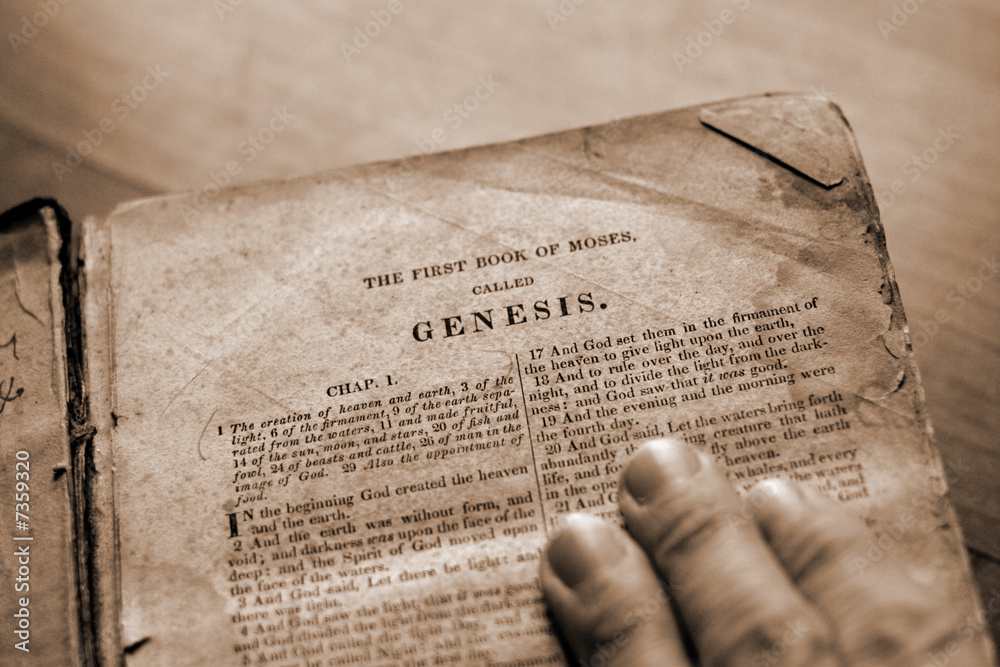 Fototapeta premium Bible Study