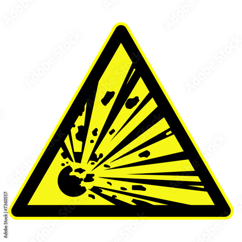 schild explosionsgefahr