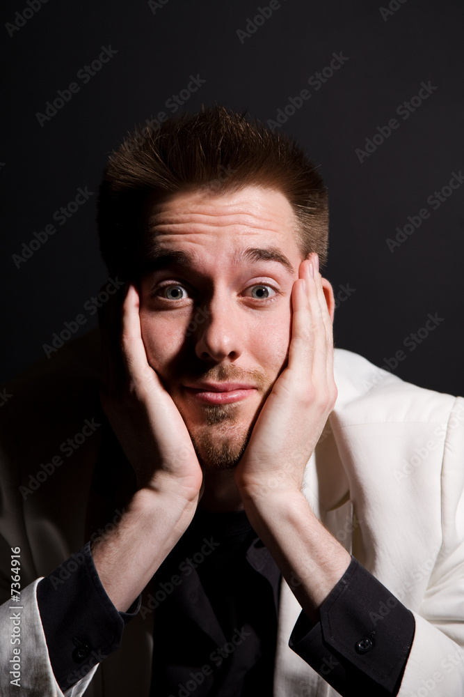 Fototapeta premium Relaxed businessman