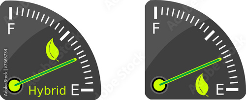 Hybrid Fuel Gauge