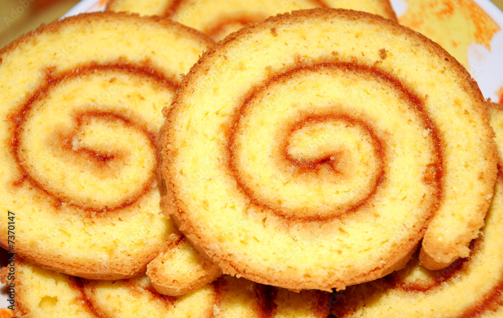 Fototapeta premium Sweet roll