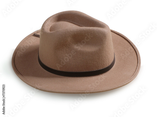 Fotografie 1601 - Chapeau Far West (tracé de détourage inclus)
