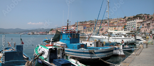 Italien, Insel Elba, im Jachthafen von Portoferraio