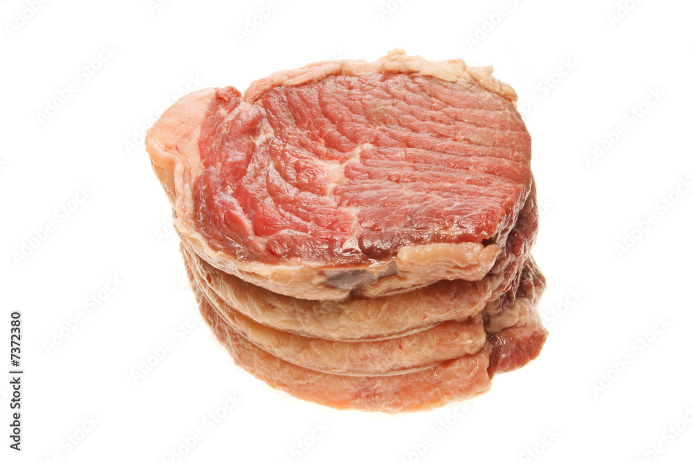 Raw beef joint Raw beef joint