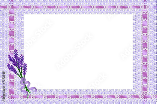 cadre lavande