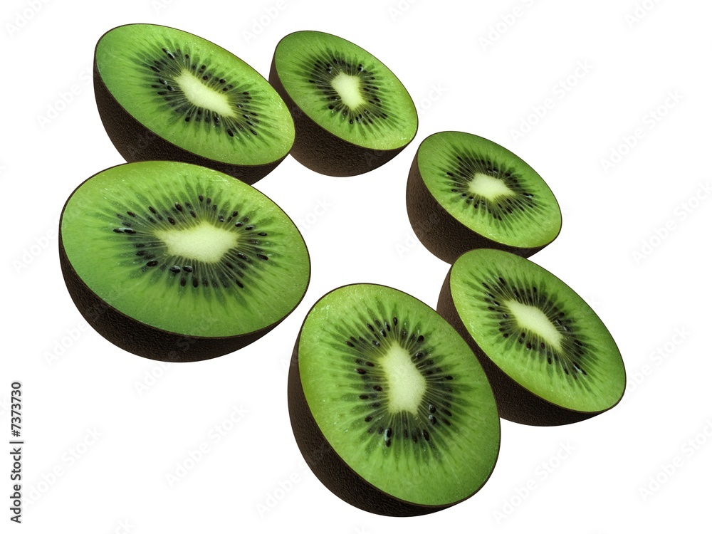 Fototapeta premium 3d kiwis