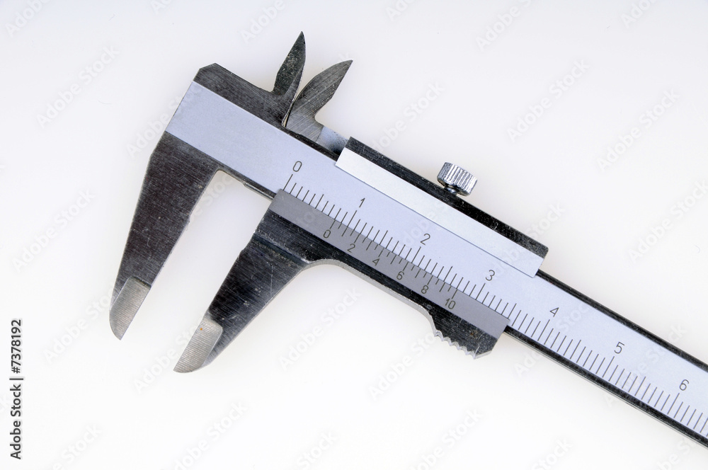 schieblehre messschieber messen messwerkzeug Werkzeug Stock Photo