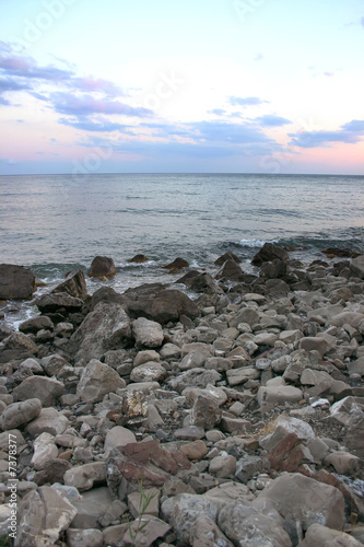 Waves splashing on seacoast © Sir_Aragorn