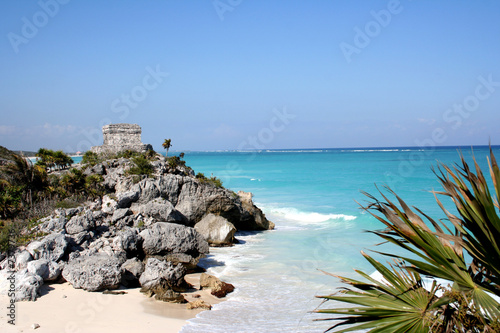 Tulum - site et mer des Caraïbes