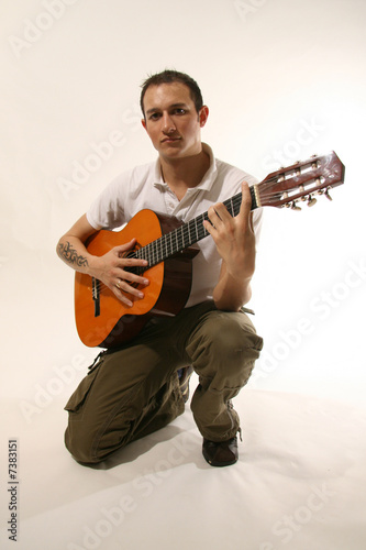 Guitarist - Good Looking Young Man