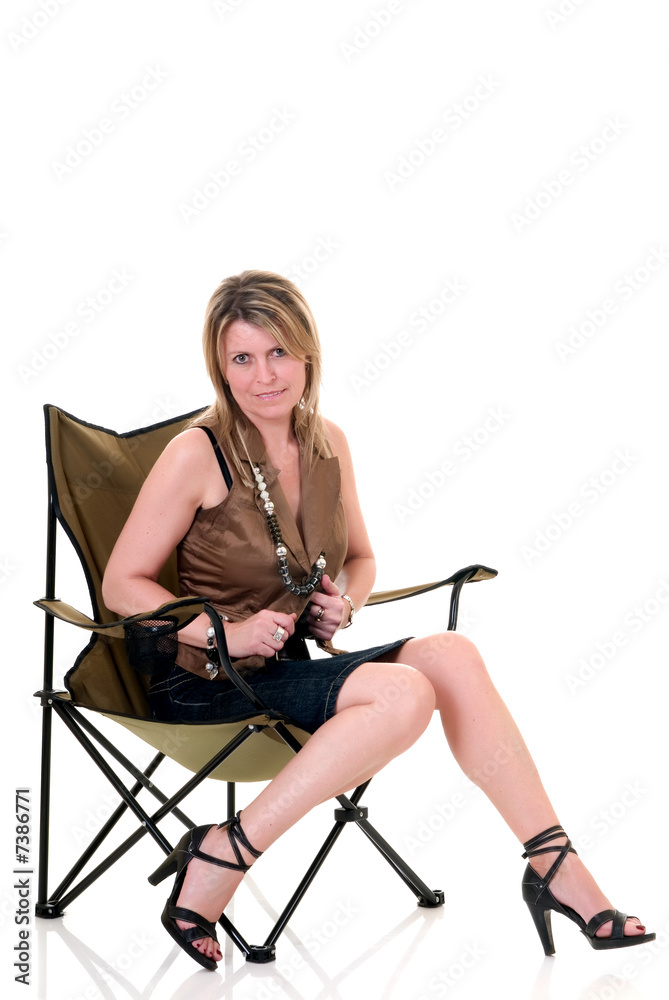 Fototapeta premium Attractive middle aged woman