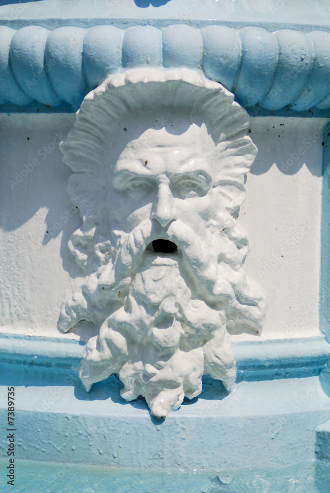 Obraz premium Tan Kim Seng Water fountain at Esplanade Park, SIngapore