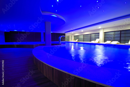 luxury indoor pool © .shock