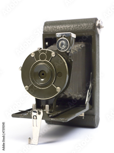 Old photographic camera