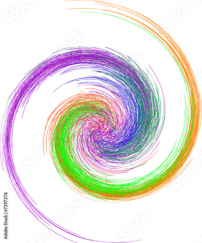 abstrakte Grafik, Spirale