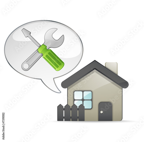 icone maison bricolage