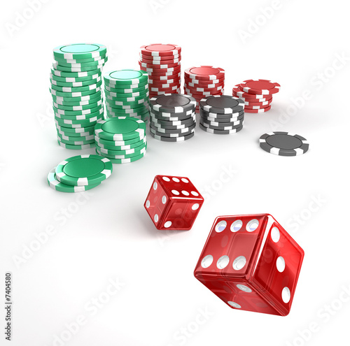 DADOS Y FICHAS DE JUEGO