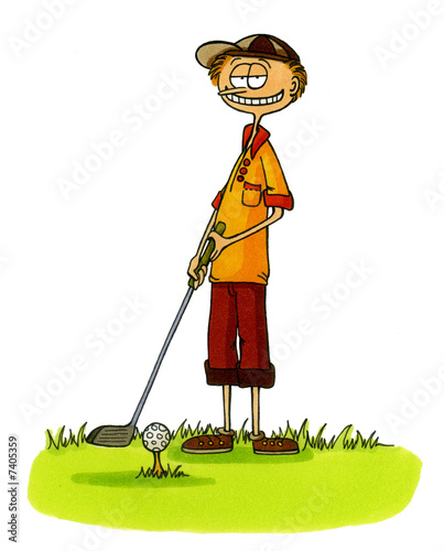 Golfer - Golf Comics Serie Bild 6
