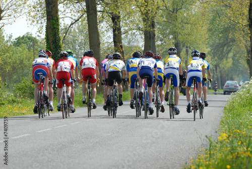 course cycliste junior